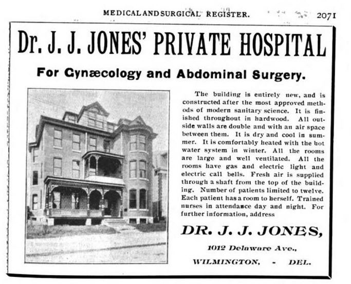 Dr. J. J. Jones' Private Hospital