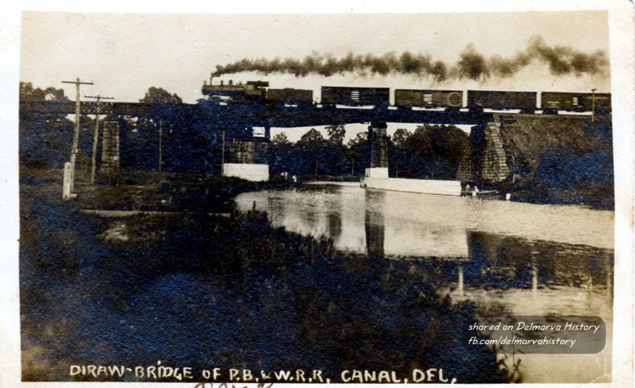 C & D Canal Railroad bridge